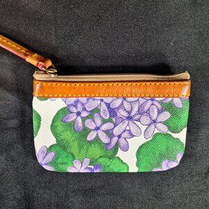 Dooney and Bourke Small Hydrangea Coin Purse